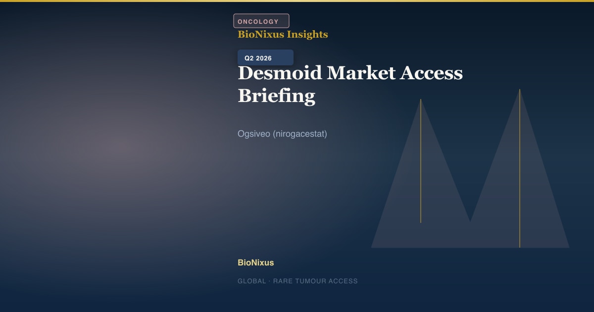 Desmoid Market Access Briefing: Ogsiveo (nirogacestat), FDA Approval & Access Signals Desmoid Market Access Briefing: Ogsiveo (nirogacestat), FDA Approval & Access Signals